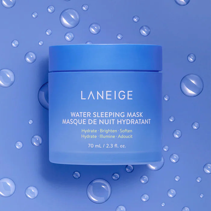 قناع نوم Water Sleeping Mask من LANEIGE بزيت السكوالين