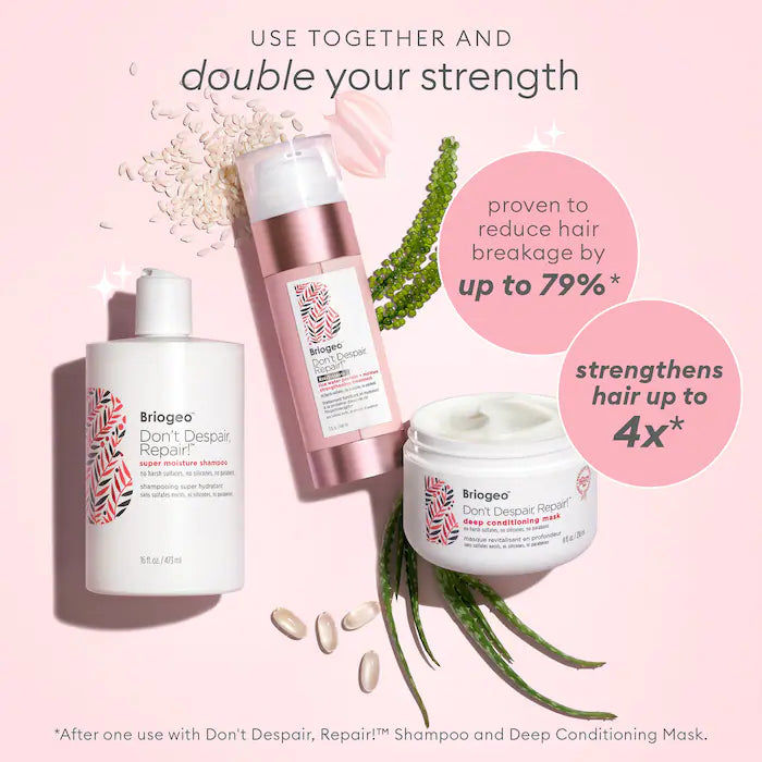Briogeo Don't Despair Repair Rice Water Protein + Moisture Strengthening Treatment، 148 مل