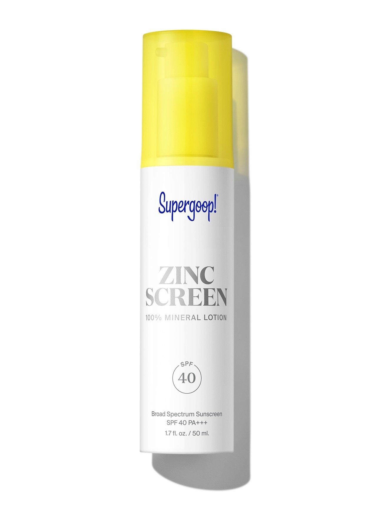 لوسين زينكسكرين 100% معدني لوشن واقي من الشمس SPF 40، 50 مل