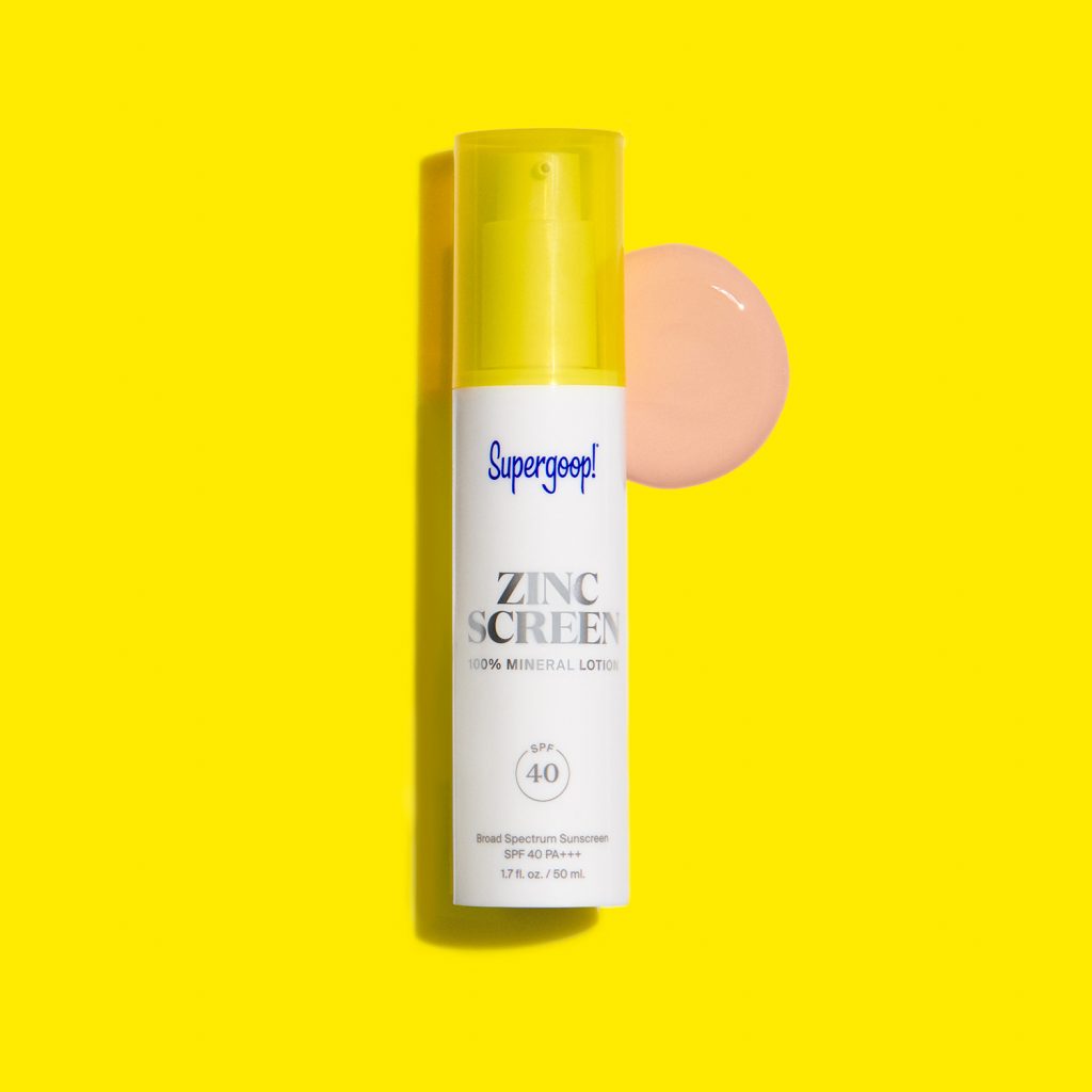 لوسين زينكسكرين 100% معدني لوشن واقي من الشمس SPF 40، 50 مل