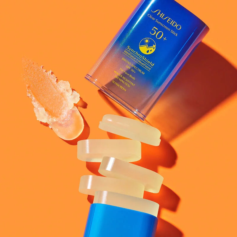 Shiseido Clear Sunscreen Stick SPF 50+, 20 g