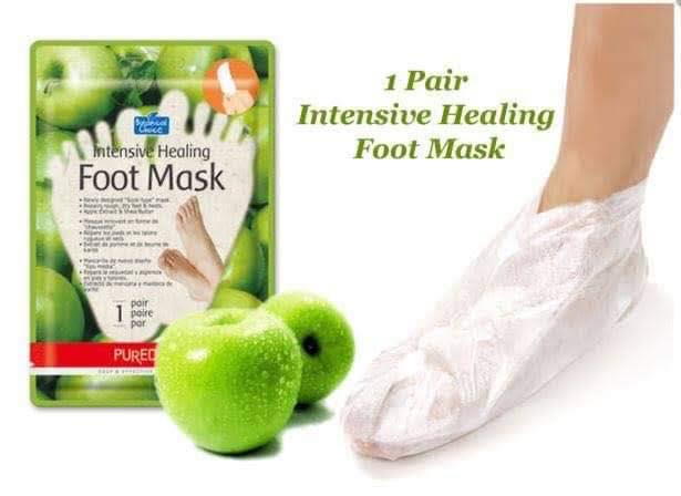 Purederm Intensive Healing Foot Mask , 1 pair