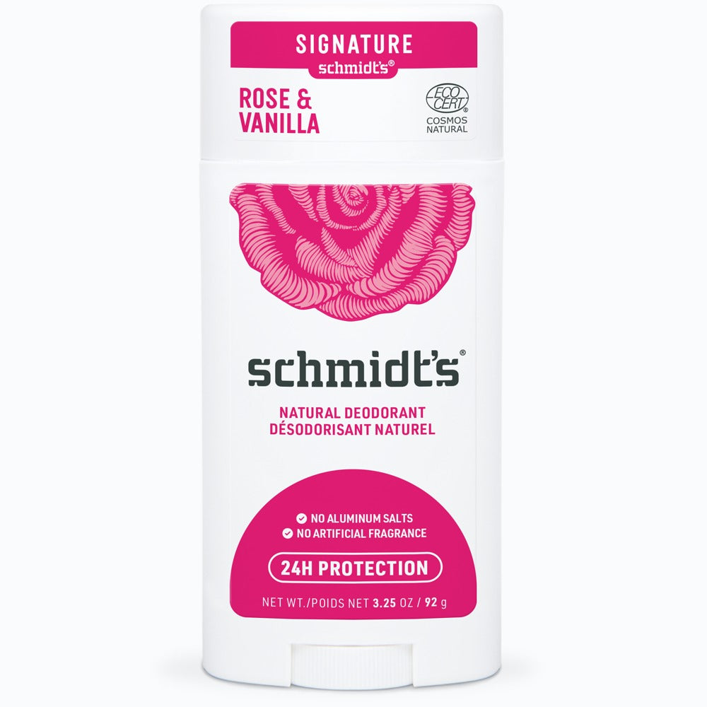Schmidt's Rose and Vanilla Natural Deodorant Stick