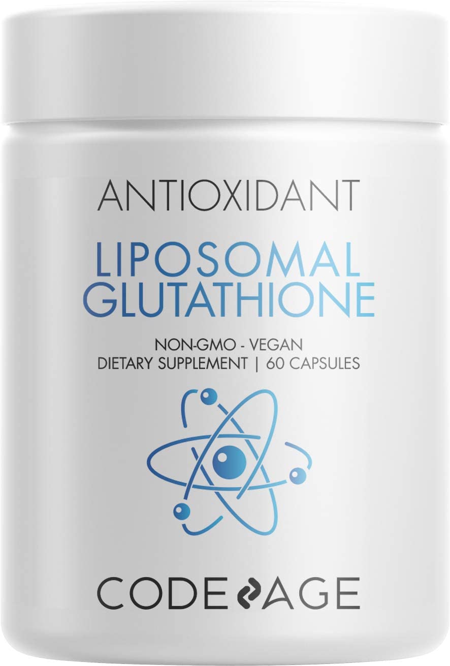 Codeage Liposomal Glutathione Antioxidant Support 500MG, 60 Capsules