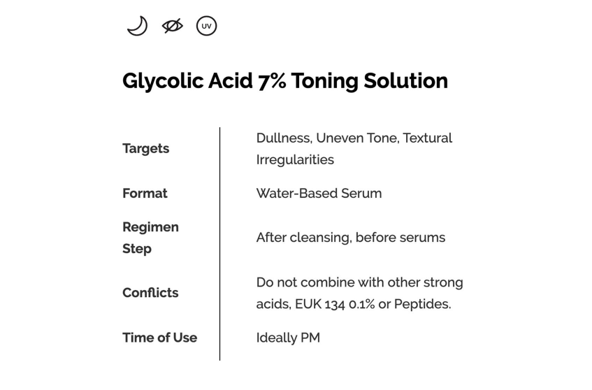 The Ordinary Glycolic Acid 7% Toning Solution, 240ml