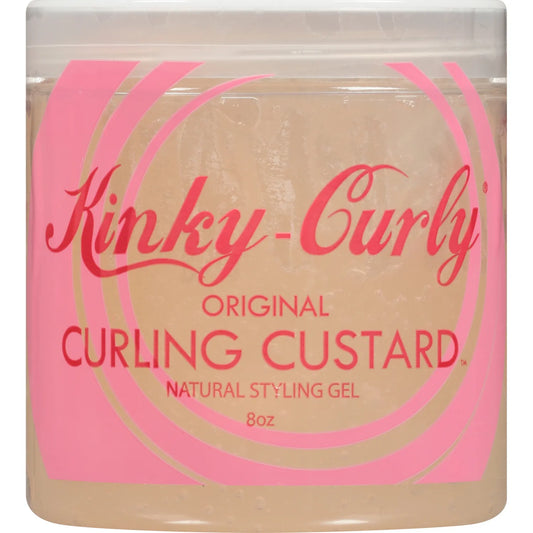 Kinky-Curly, Original Curling Custard, Natural Styling Gel, 226ml