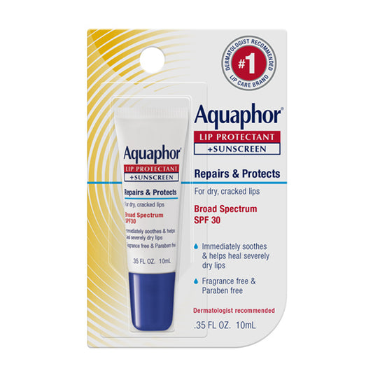Aquaphor Lip Protectant and Sunscreen Ointment, 10 ml