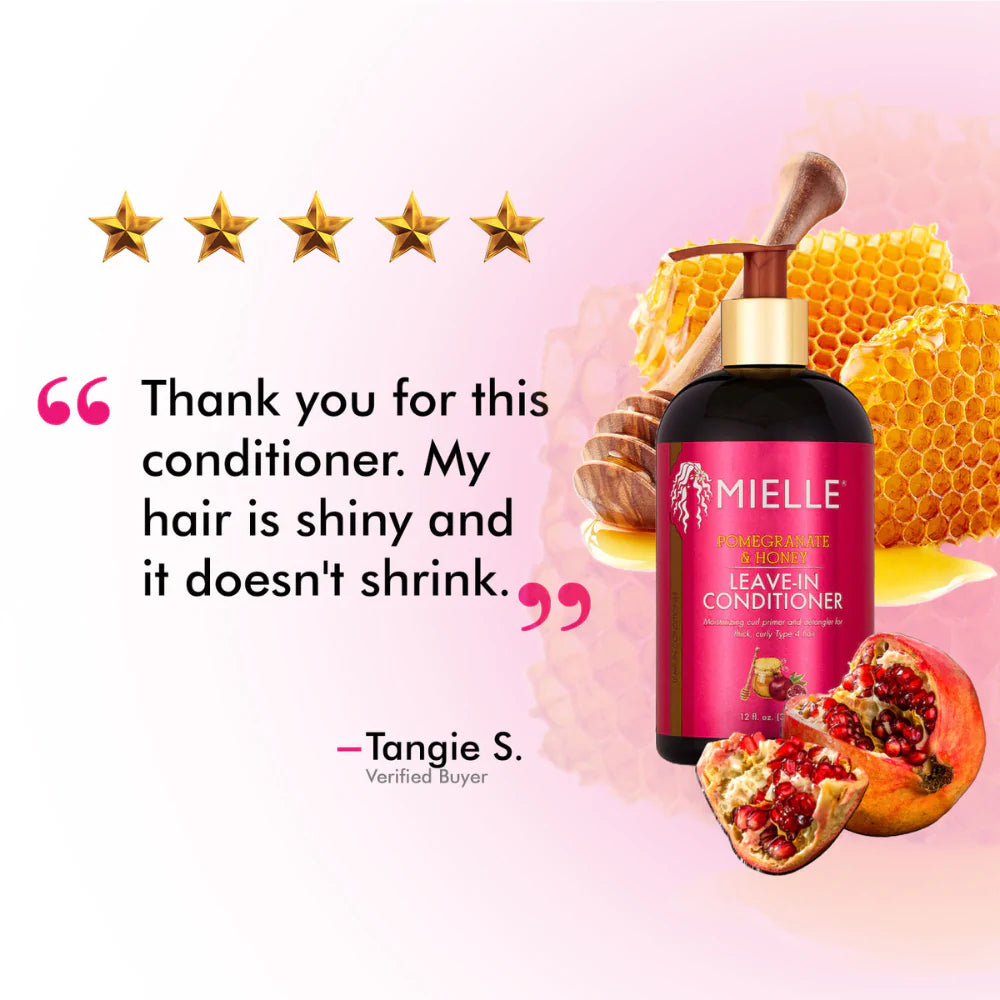 Mielle Pomegranate & Honey Leave-In Conditioner, 355 ml
