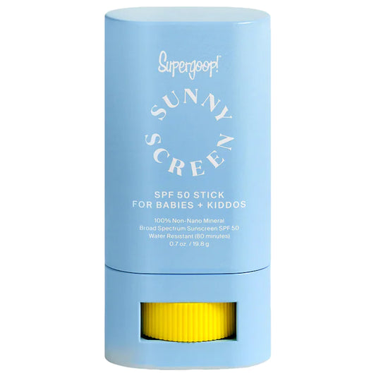 Supergoop! Sunnyscreen™ 100% Mineral Stick واقي شمسي للأطفال SPF 50، 19.8 جم
