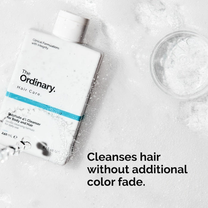 The Ordinary Sulphate 4% Shampoo Cleanser for Body & Hair, 240 ml