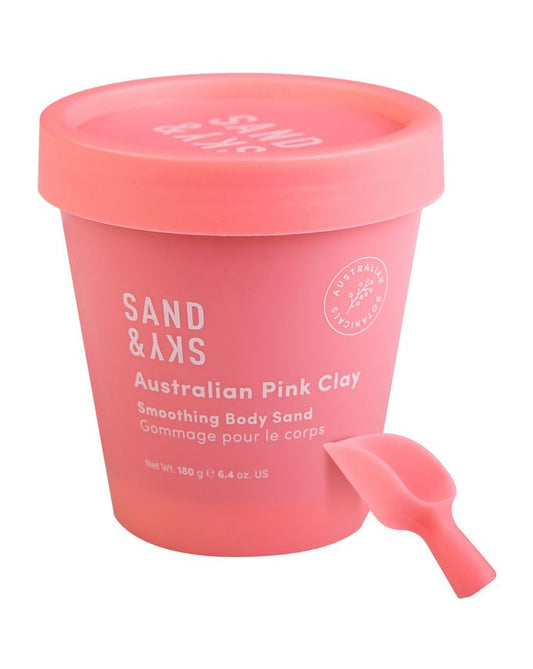 Sand And Sky Australian Pink Clay Smoothing Body Sand,180 g